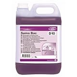 Suma Bac D10 Cleaner & Sanitiser Pack Qty 2 x 5 ltr