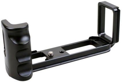 L plate bracket with grip for Fujifilm X-PRO1 camera body Arca Really right stuff lever clamp compatible