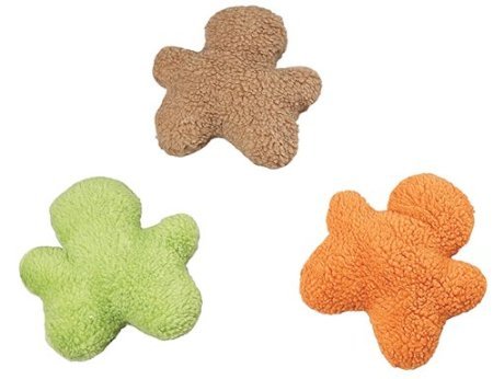 Detail image Spot Ethical Vermont Fleece Chewman 8in Dog Toy Assorted Colors