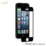 Moshi iVisor AG Screen Protector Protection for iPhone 5 (Anti-Glare) (Black, iPhone5)