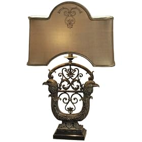 Maitland-Smith Brass Eagle Table Lamp by Maitland-Smith