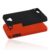 Incipio Motorola DROID X SILICRYLIC Hard Shell Case with Silicone Core - 1 Pack - Case - Retail Packaging - Black/Red