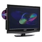 Sharp LC22DV27UT 22-Inch LCD HDTV with Built-In DVD Player, Black (Electronics) newly tagged 