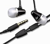 MEElectronics M2P-BK Sound-Isolating In-Ear Headphones with Microphone (Black)