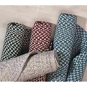 Carpets Blue Nylon Acrylic, 7 x 9 Braided Rug by The Renovators Supply