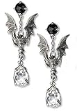 La Nuit Bat Dangle Earrings (Pair)