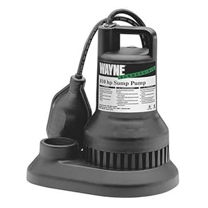 Wayne WST30 3/10 HP 120-Volt Submersible Sump Pump