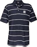 New York Yankees Classic Pique Striped Polo