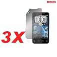 3-Pack HTC EVO 4G Sprint Combo Screen Protector for HTC EVO 4G Sprint