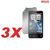 3 Pack HTC EVO 4G Sprint Combo Screen Protector for HTC EVO 4G Sprint 41TK3jjjBjL. SL160 3 Pack HTC EVO 4G Sprint Combo Screen Protector for HTC EVO 4G Sprint