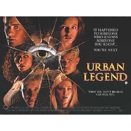 URBAN LEGEND - BRITISH - 27x40 ORIGINAL