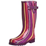 Western Chief Women's Punchy Stripes Rain Boot