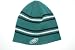 NFL Philadelphia Eagles Team Color Cuffless Beanie Hat Ski Skull Cap Lid Toque