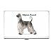 Afghan Hound Business Card Holder Case