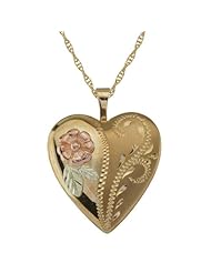 Black Hills Gold Heart Locket from Coleman