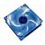 Akasa AK-274CB-4BLS 12cm Blue LED case fan
