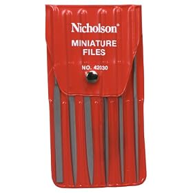 Nicholson 42030 5 1 2-Inch Hobby File Assortment by Cooper Hand Tools