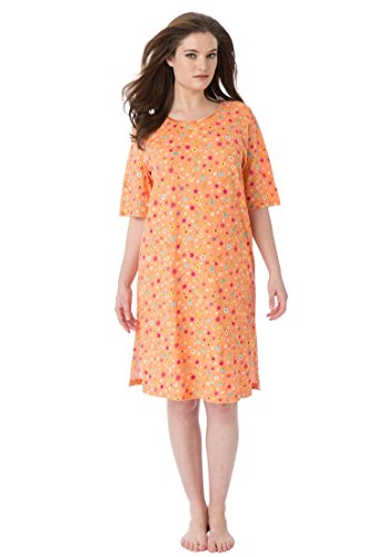 Dreams & Co. Women's Plus Size Tag-Free Knit Sleepshirt