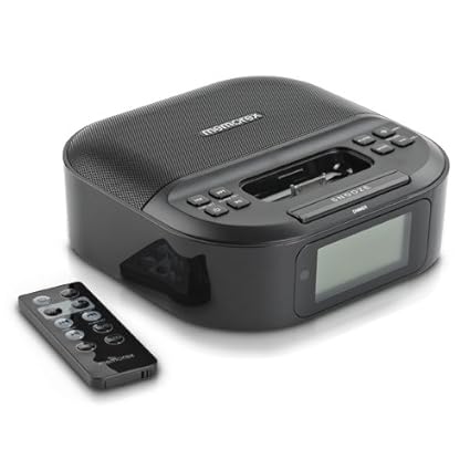 Memorex Mi4390BLK Clock Radio for iPod