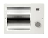 Broan Model 170 Wall Heater, 500/1000 Watt 120 VAC, White Painted Grille