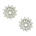 Ladies Round prong Set Diamond Earring Jackets .48cttw