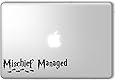 Mischief Managed with Footprints Harry Potter - Apple Macbook Laptop Vinyl Sticker Decal