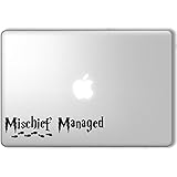 Mischief Managed with Footprints Harry Potter - Apple Macbook Laptop Vinyl Sticker Decal