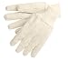 Memphis 8100C Men's 8oz. Cotton Canvas Work Gloves with Knit Wrist, Size Large Sold by the Dozen Pairs