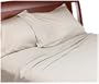 Wamsutta 300-Thread-Count Egyptian Sateen Twin Fitted Sheet, Stone