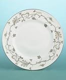 Martha Stewart Collection with Wedgwood Flourish Salad Plate in Ecru, 8