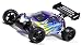 Fire Blue Exceed-RC Nitro Gas Ready to Run 1 Speed Beginner Buggy .16 Engine WITH STARTER KIT