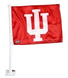 Indiana Hoosiers Auto Flag