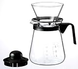 iwaki パイレックス グラスドリッパー 700ml 8685C-BK