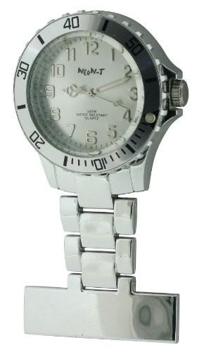 Neon T Unisex-Armbanduhr Analog Plastik weiss NE24/H