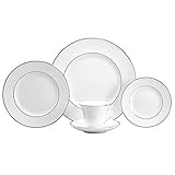 Wedgwood Signet Platinum 5-Piece Dinnerware Place Setting, Service for 1