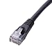 ロアス LANケーブル カテゴリー6対応 15m ブラック LTC-6F15BK
