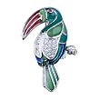 Red Beak Parrot Brooches And Pins