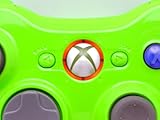 Xbox 360 8 MODE Rapid Fire Controller LIME GREEN Shell with RED Leds for Black Ops COD4 COD5 MW2