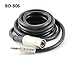 CablesOnline 6ft 7-Pin Din Male to 3.5mm(1/8in) Stereo Male Professional Premium Audio Cable for Bang & Olufsen, Naim, Quad...Stereo Systems (BO-806)