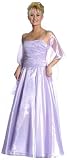 Stylish Spaghetti Straps Flower Beaded Long A Line Organza Prom / Evening Dress + Scarf