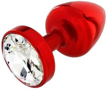 Diogol Jewelled Red 30 mm Buttplug by Diogol
