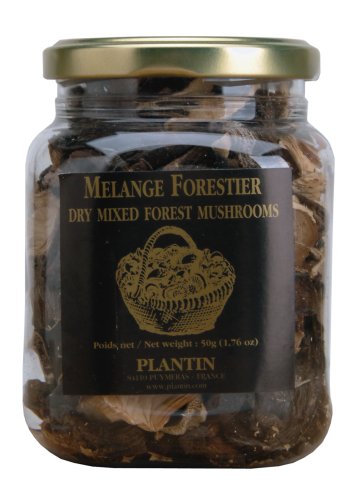 Plantin Delices French imported Mix of Forest Mushrooms 1.8 oz jar by Plantin Delices