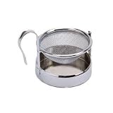 Kitchen Craft Stainless Steel Tea Strainer and Stand KC106SS