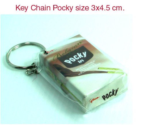 KEY CHAIN MINI MODEL " POCKY " VERY RARE COLLECTION.