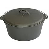 Cajun Cookware Cast Iron Dutch Oven - 9 Qt.