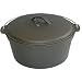 Cajun Cookware Cast Iron Pot Dutch Oven - 16 Qt.