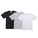 Fruit of the Loom Herren Shirt/ T-Shirt 3 er Pack 110083, Gr. 56/58 (XL), Mehrfarbig (HB weiss/schwarz/graumeliert)