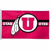 NCAA Utah Runnin Utes 3-by-5 foot Flag