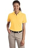 Ladies Textured Sport Shirt with Wicking