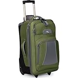 High Sierra El Series Luggage, Amazon/Tungsten, 25-Inch (Wheeled Upright)
